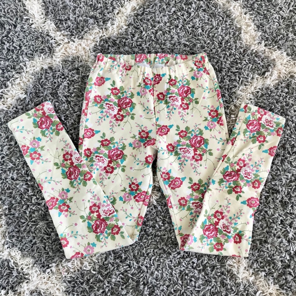 ❤️6/20 Japan Boutique Floral Jeggings
